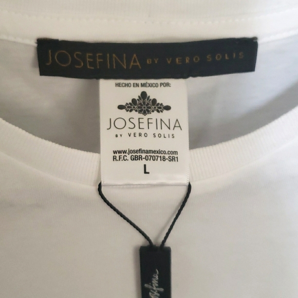 NEW Josefina by Vero Solis #Texicanas  T-Shirt Top - Picture 4 of 8